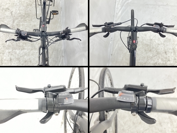 【動作保証】TREK FX3 DISC クロスバイク SHIMANO ACERA ALIVIO サイクリング Lサイズ ブラック 自転車 トレック 中古 楽O8783608の画像5