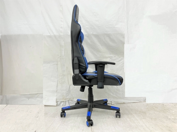 【引取限定】【動作保証】 GTRACING ゲーミング チェア ブルー リクライニング 椅子 ジーティーレーシング 中古 直 K8706365の画像5