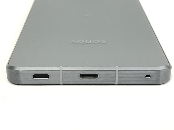 【動作保証】 SHARP AQUOS R7 スマートフォン 携帯電話 256GB 6.6インチ シルバー Softbank SIMロック解除済み Android 中古 T8460586の画像3