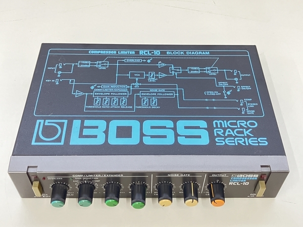 BOSS RCL-10 コンプレッサー リミッター音響機材 ジャンク K8794710_画像3