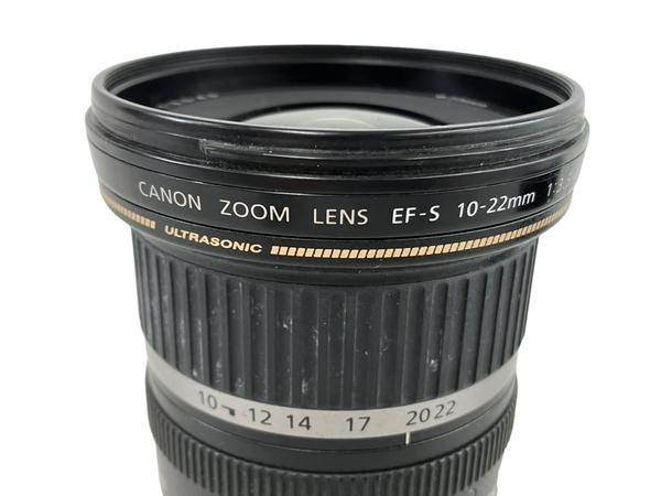 【動作保証】CANON キヤノン EF-S 10-22mm F3.5-4.5 広角 ズームレンズ 中古 N8778322の画像7