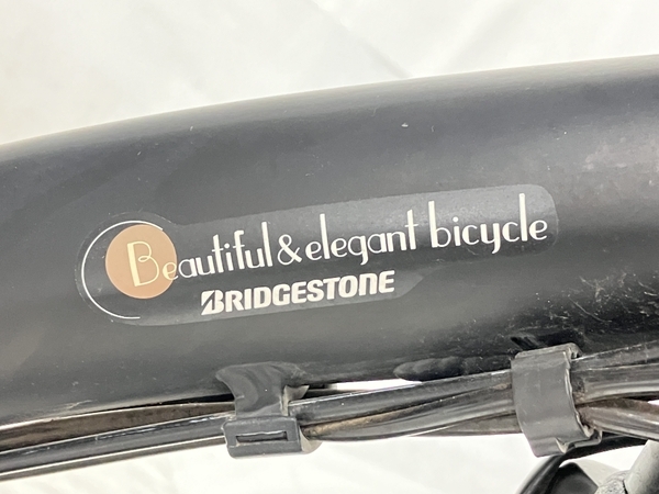 【動作保証】 BRIDGESTONE ブリヂストン Assista BEAUTE BA6L82 電動 アシスト 自転車 中古 楽 W8772940の画像8