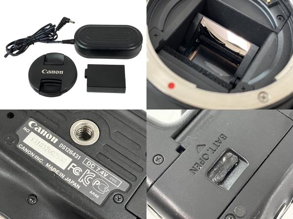 【動作保証】Canon EOS Kiss X7i レンズキット EF-S 18-135mm F3.5-5.6 IS STM デジタル一眼 カメラ キャノン ジャンク N8755742の画像2