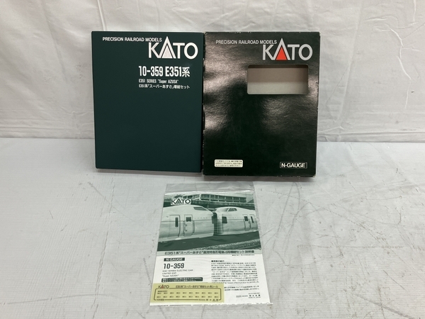 【動作保証】 KATO 10-359 E351系 スーパーあずさ 4両 増結セット 鉄道模型 カトー 中古 美品 C8755049の画像2