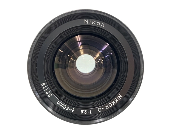 Nikon NIKKOR-O C 2.8 50mm ZENZA BRONICA ブロニカ用カメラレンズ ニコン ジャンク N8755750の画像3
