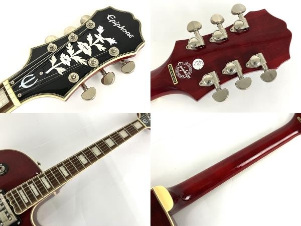 【動作保証】Epiphone エピフォン SWINGSTER/WR フルアコ エレキギター 音出し確認済み 中古 Y8776930の画像8