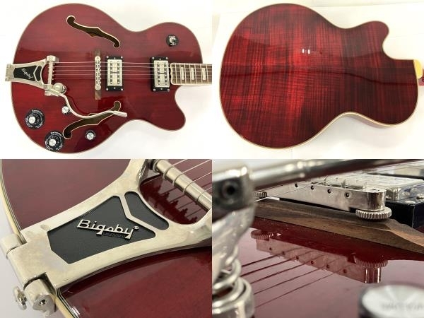 【動作保証】Epiphone エピフォン SWINGSTER/WR フルアコ エレキギター 音出し確認済み 中古 Y8776930の画像7