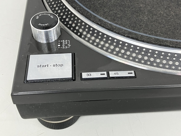 【動作保証】 Technics テクニクス SL-1200MK5 ターンテーブル レコードプレーヤー SHURE M44-7 カートリッジ付き 音響機材 中古 K8760284の画像6