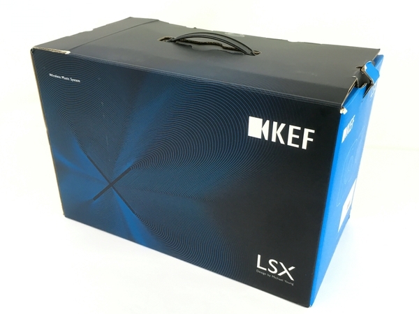 KEF LSX ハイレゾ対応 デジタル アクティブ スピーカー ペア ジャンク Y8757798