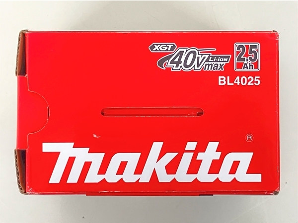 makita マキタ BL4025 リチウムイオンバッテリー 40Vmax 2.5Ah 未使用 K8797753の画像2