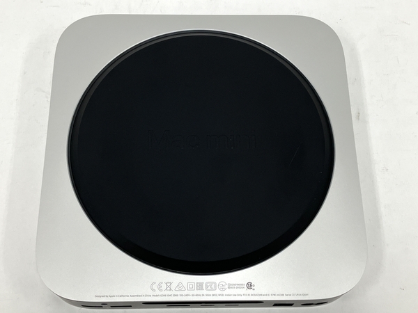 【動作保証】 Apple Mac mini G12N1J/A M1 2020 デスクトップ パソコン 16GB SSD 256GB Ventura 中古 M8651725の画像4