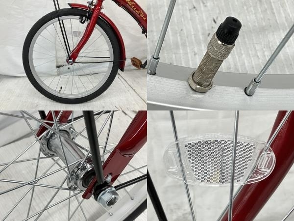 【引取限定】 THREE STONE AIJYU CYCLE 20インチ 折りたたみ 自転車 中古 直 K8351139の画像4