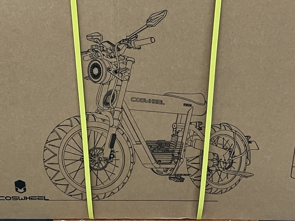 [ самовывоз ограничение ] Coswheel MIRAI COMFORT 20 дюймовый Sky серый E-bike велосипед с электроприводом велоспорт хранение товар не использовался прямой S8642191
