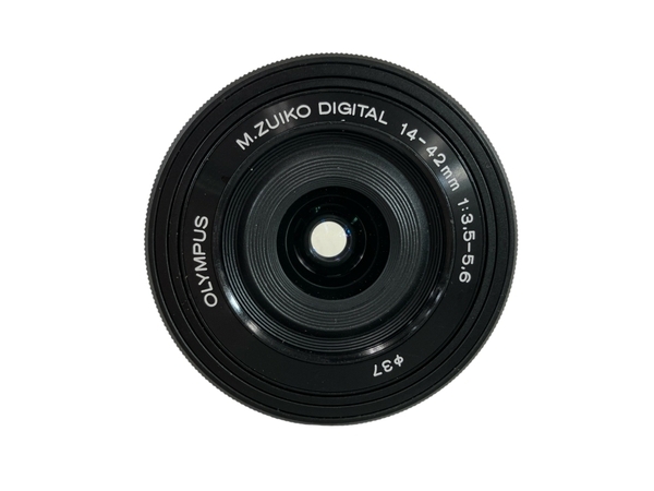 OLYMPUS M.ZUIKO DIGITAL 14-42mm F3.5-5.6 カメラ パンケーキ レンズ 一眼レフ オリンパス ジャンク N8755712の画像3