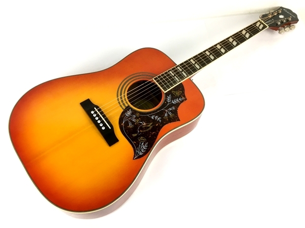 【動作保証】Epiphone エピフォン Hummingbird PRO/FC エレクトリック・アコースティックギター 中古 Y8776931の画像1