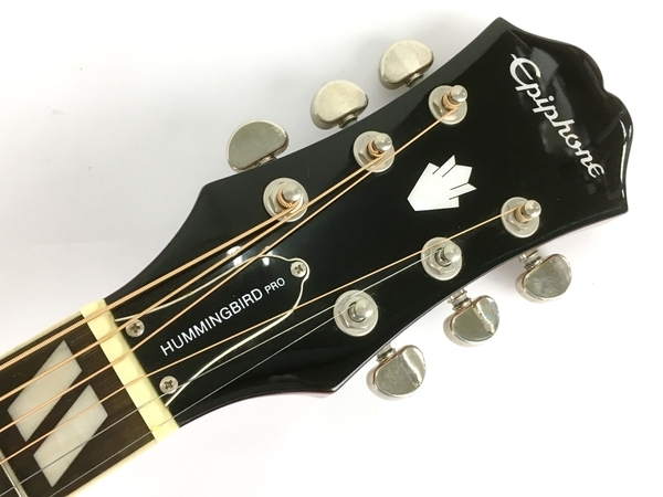 【動作保証】Epiphone エピフォン Hummingbird PRO/FC エレクトリック・アコースティックギター 中古 Y8776931の画像4