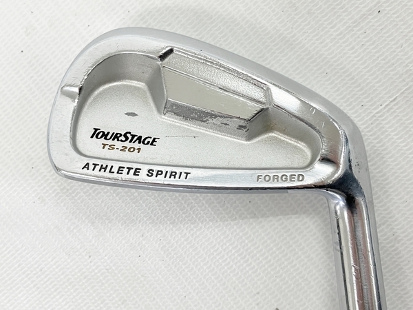 BRIDGESTONE TOURSTAGE TS-201 X-WEDGE 02 03 アイアン ウェッジ 3-9.P 52° 58°10本セット 中古 W8757024の画像3