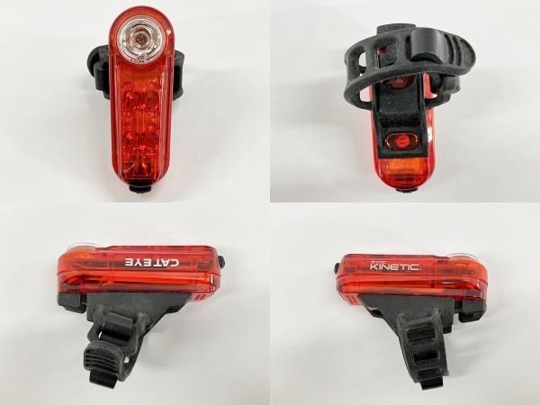 [ operation guarantee ]CAT EYE HL-NW100RC head light TL-NW100K tail light rechargeable light bicycle parts used W8770416