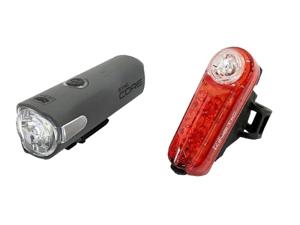 [ operation guarantee ]CAT EYE HL-NW100RC head light TL-NW100K tail light rechargeable light bicycle parts used W8770416
