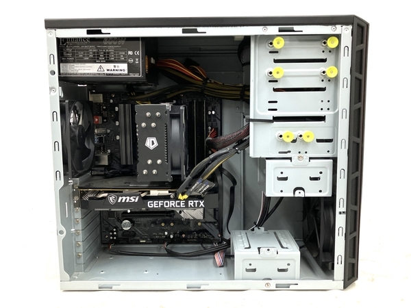 【動作保証】BTO FRONTIER デスクトップ パソコン Ryzen 5 5600 16GB SSD 1TB RTX 3060 Ti Win11 中古 M8732647の画像6