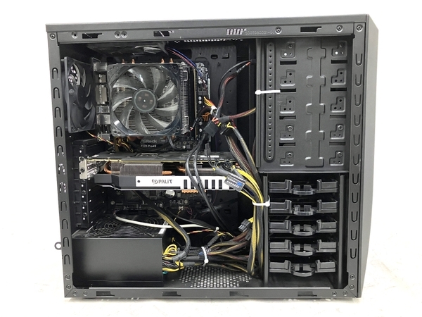 【動作保証】Thirdwave GALLERIA デスクトップ パソコン ZI i7-6700K 8GB SSD 256GB GTX 980 Ti Win10 中古 M8677658_画像6