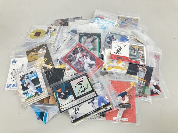 EPOCH BBM など 直筆サインカード プロ野球カード など 80枚以上 おまとめセット ジャンク K8752767の画像1