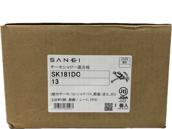 【動作保証】SANEI SK181DC サーモシャワー混合栓 サンエイ 未使用 C8799250の画像1