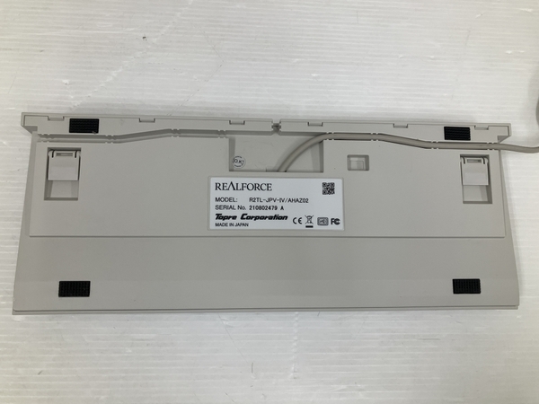 【動作保証】東プレ REALFORCE R2 TL-JPV-IV/AHAZ02 USBキーボード PC周辺機器 中古 O8794247の画像6