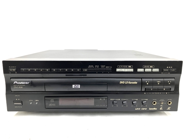 【動作保証】Pioneer パイオニア DVL-K88 DVD/LDコンパチブルプレーヤー オーディオ 音響機器 訳有 M8760390の画像3