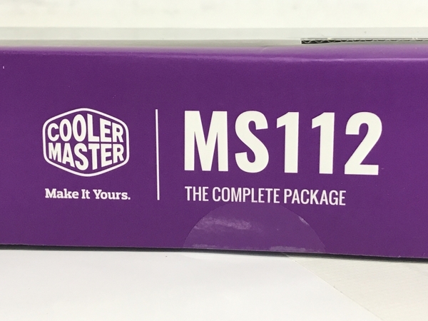 【動作保証】Cooler master MS112 ゲーミング キーボード マウス セット クーラーマスター 未使用 F8784500の画像4
