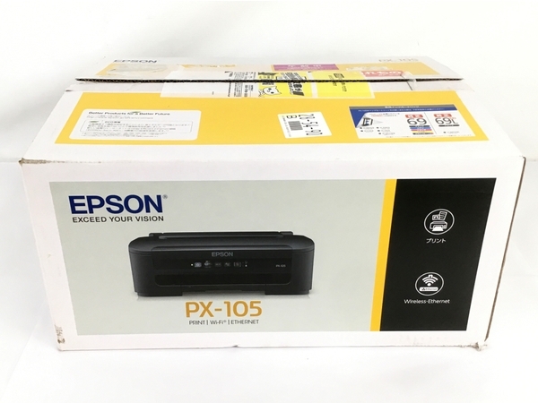 【動作保証】EPSON PX-105 インクジェットプリンター エプソン 開封済 未使用 Y8767917の画像1