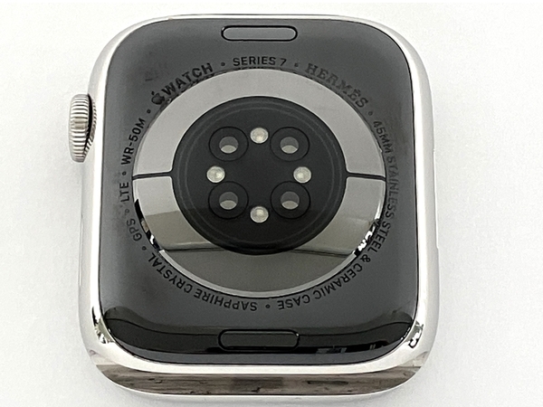 【動作保証】Apple MKMV3J/A Apple Watch series 7 HERMES 45mm GPS+Cellularモデル A2478 中古 良好 Y8762733の画像7