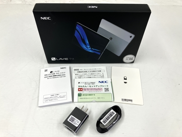 【動作保証】 NEC Lavie T11 タブレット パソコン 128GB 11インチ Wi-Fiモデル Android 中古 良好 T8636049_画像2