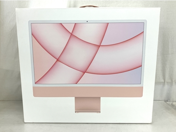 【動作保証】Apple iMac 24インチ M1 2021 MQRA3J/A 一体型PC Apple M1 8C 8GB SSD 251GB Ventura 中古 良好 T8580082の画像3