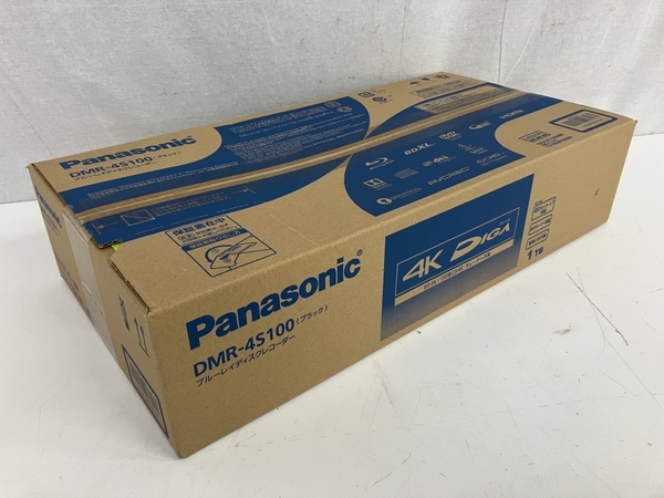 【動作保証】Panasonic DIGA DMR-4S100 ブルーレイ ディスク レコーダー HDD 1TB パナソニック 未開封 未使用 S8792977_画像2