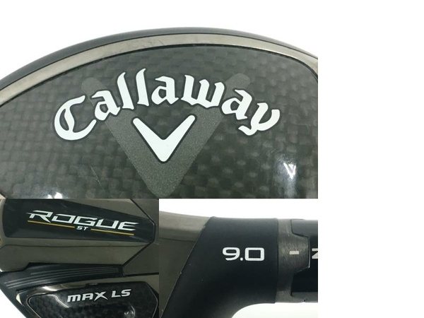Callaway ROGUE ST MAX LS ドライバー 9.0° Ventus TR 6-X ヘッドカバー付 ゴルフ 中古 Y8799471_画像3