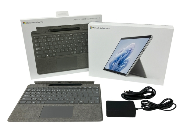 【動作保証】Microsoft Surface pro9 QI9-00011 タブレットPC i5-1235U 16GB SSD 256GB win11 中古 良好 M8706559の画像2