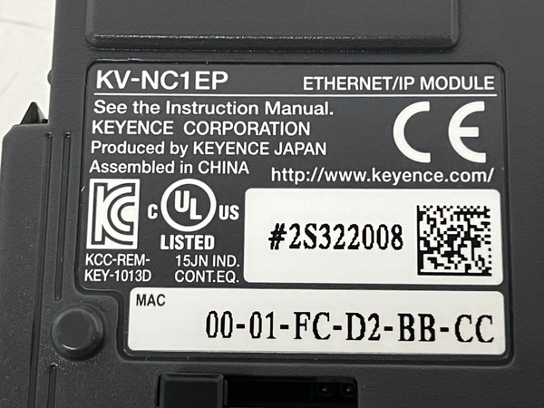 【動作保証】 KEYENCE KV-NC1EP キーエンス 未使用 S8794361_画像7