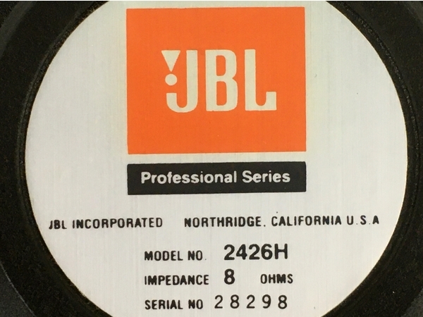 【動作保証】 JBL 2426H 1インチドライバー 8Ω ペア 音響機材 中古 Y8715115の画像4