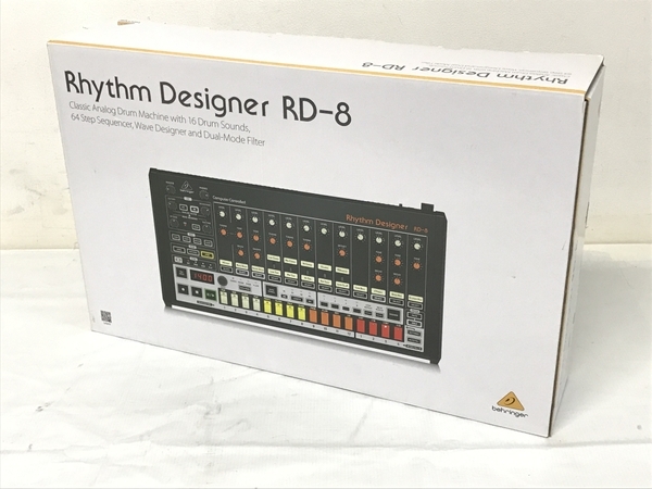 【動作保証】 behringer リズムマシン Rhythm Designer RD-8 ベリンガー リズムデザイナー 中古 F8712548_画像3