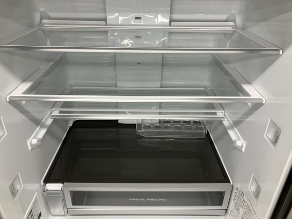 【引取限定】【動作保証】 Panasonic NR-F655WPX 冷凍 冷蔵庫 2019年製 両開き 650L キッチン 家電 中古 良好 直 S8736510の画像3