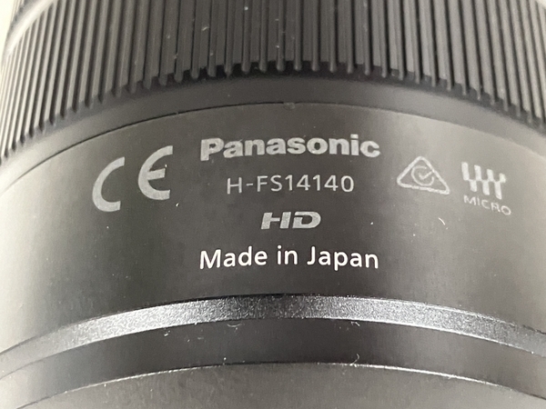 【動作保証】 Panasonic LUMIX G VARIO 14-140mm F3.5-5.6 POWER O.I.S. H-FS14140 ズームレンズ ブラック 中古 美品 T8784577の画像8