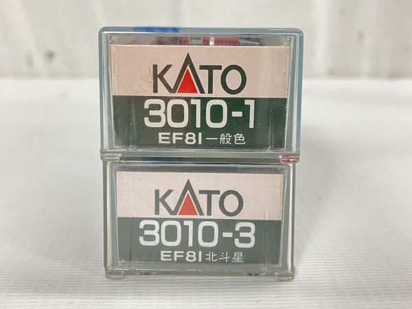 【動作保証】 KATO 3010-1 EF81 一般色 3010-3 EF81 北斗星 Nゲージ 鉄道模型 中古 W8803742の画像10