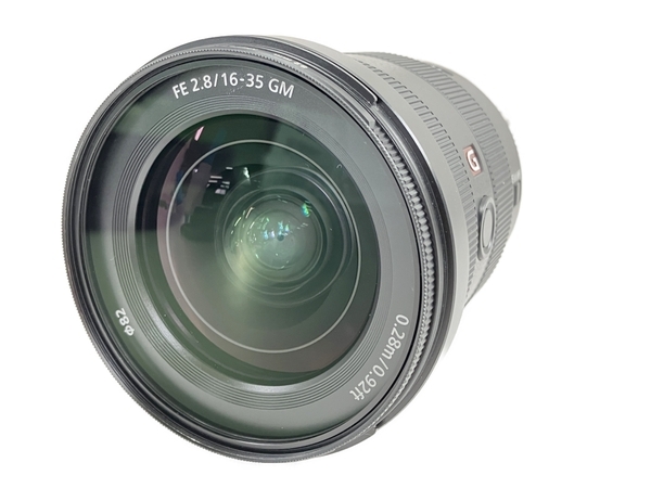 【動作保証】SONY FE 16-35mm F2.8 GM SEL1635GM Eマウント レンズ フード フィルター付き 美品 W8773707の画像1