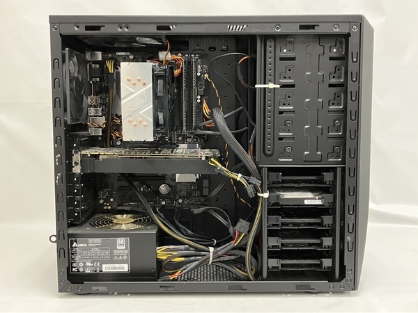 【動作保証】Thirdwave GALLERIA XV i7-8700 デスクトップパソコン 32GB SSD 960GB HDD 2TB GTX 1070 Ti 中古 M8760101_画像5