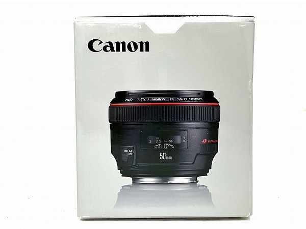 【動作保証】 Canon キヤノン EF 50mm F1.2L USM 単焦点 レンズ 中古 O8783821の画像2