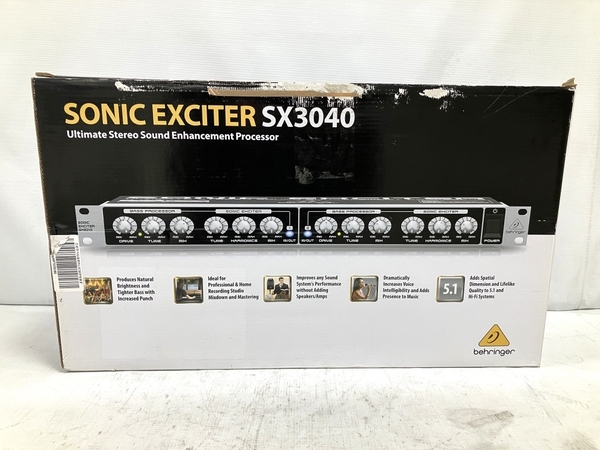 BEHRINGER SONIC EXCITER SX3040 ソニック エキサイダー エンハンサー ジャンク H8803098の画像3