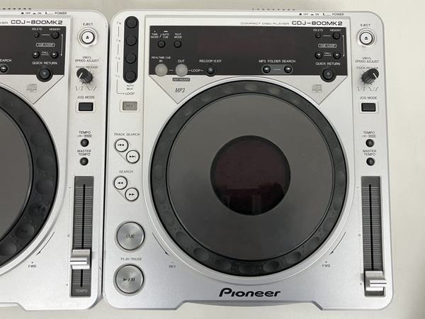 Pioneer CDJ-800 DJ用 CDプレイヤー デジタル ターンテーブル 音響機器 パイオニア 3台おまとめセット ジャンク K8800707の画像5