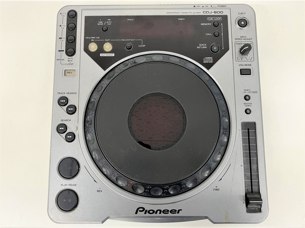 Pioneer CDJ-800 DJ用 CDプレイヤー デジタル ターンテーブル 音響機器 パイオニア 3台おまとめセット ジャンク K8800707の画像6