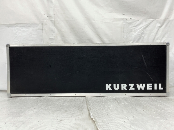 KURZWEIL K1000 synthesizer hard case attaching musical instruments Junk K8781306